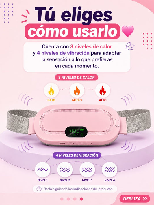Cinturón Térmico Menstrual Recargable
